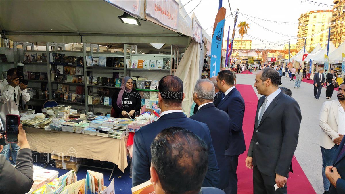 افتتاح معرض الكتاب ببورسعيد 
