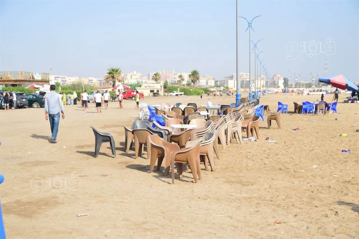 إخلاء شاطئ بورفؤاد ورفع درجة الاستعداد القصوى بسبب اضطراب البحر