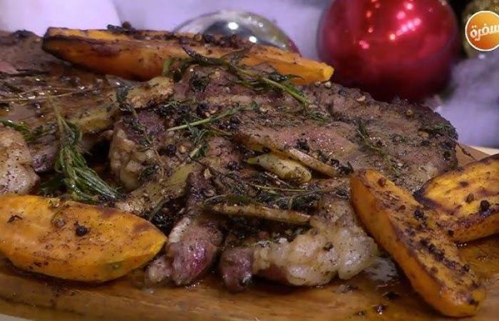 طريقة عمل ستيك اللحم بالبيبر صوص