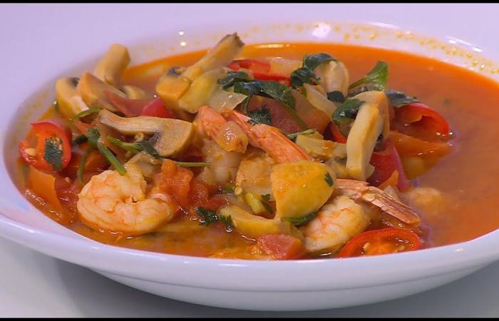 طريقة عمل شوربة الجمبري بمذاق مميز ولا يقاوم