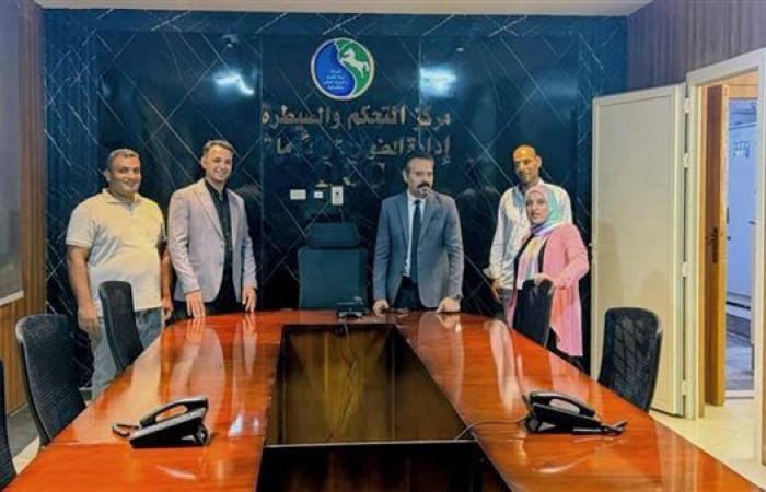 مدير غرفة الطوارئ والأزمات يتفقد مركز التحكم بمياه الشرقية