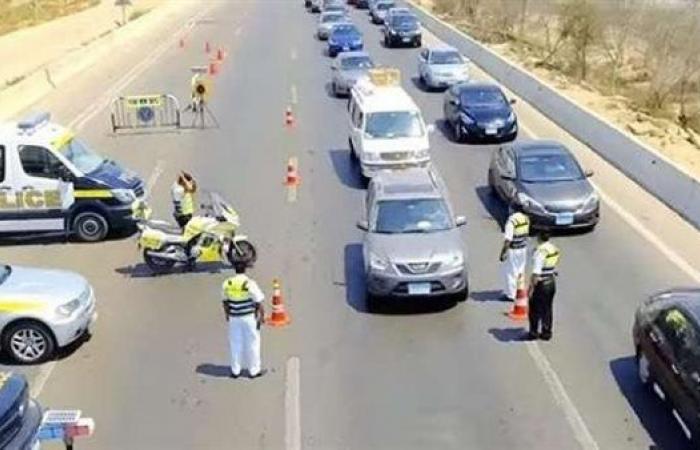 ضربات أمنية في 24 ساعة، ضبط 109 آلاف مخالفة مرورية و33 طن دقيق مهرب