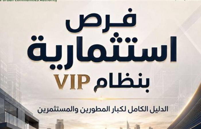دليل المنظومة الجديدة لتخصيص الأراضي الاستثمارية بالمدن الجديدة (إنفوجراف)