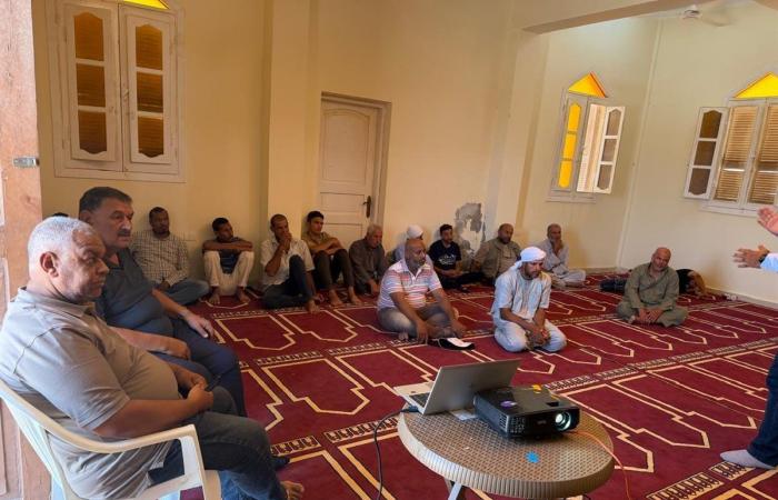 من تجمع النوافعة بسيناء، الزراعة تطلق العام الرابع لمبادرة «اسأل واستشير قبل ما تدفع كتير»