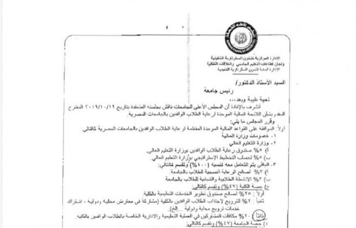 رفعت فياض يكتب: بالمستندات، أزمة توحيد صرف المكافآت بين رؤساء الجامعات