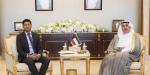 رسالة خطية لسمو الأمير من رئيس وزراء بريطانيا تتعلق بالعلاقات التاريخية