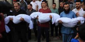 16 شهيداً بينهم أطفال إثر قصف الاحتلال مدرسة تؤوي نازحين بجباليا البلد