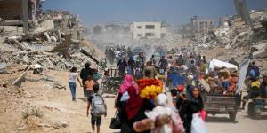 صورة: الاحتلال يصدر أوامر إخلاء واسعة إلى سكان خان يونس وبني سهيلا وعبسان
