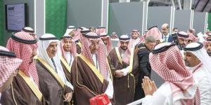 وزير الصناعة يفتتح الجناح السعودي المشارك في معرض الصناعة بروسيا