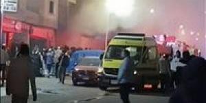 حريق مصنع ملابس في سراي القبة.. انتشال جثث والسيطرة على النيران