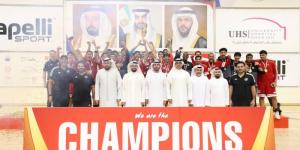 الشارقة بطلاً لدوري الشباب للموسم التاسع على التوالي