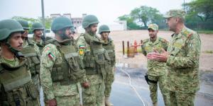 «الحرس الوطني».. قائد الشؤون الأمنية والعسكرية تفقد أحد مواقع المسؤولية