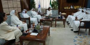 رئيسة «نزاهة» بحثت التعاون والتنسيق مع رئيس وحدة التحريات