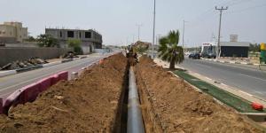 2.237.5 متر شبكة تصريف مياه أمطار في المضايا بتكلفة تجاوزت 2.8 مليون ريال