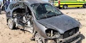 إصابة 4 أشخاص في تصادم سيارتين على الطريق الدولي الساحلي بالدقهلية