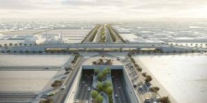 تنفيذ نفق و4 جسور على تقاطع طريق الثمامة