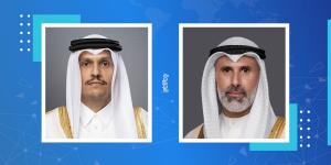 وزير الخارجية يبحث هاتفياً مع نظيره القطري تعزيز الأمن والاستقرار الإقليمي والدولي