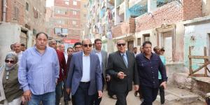 محافظ المنيا يضع حجر أساس المرحلة الثانية لمشروع مساكن بديل الإيواء بالسلخانة بتنفيذ 192 وحدة سكنية جديدة بتكلفة 149 مليون جنيه