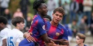 حمزة عبد الكريم يقود برشلونة ضد لاس بالماس في نصف نهائي كأس الأبطال
