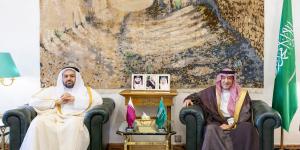 وزير الدولة بوزارة الخارجية يجتمع مع نائب وزير الخارجية السعودي