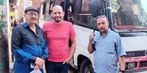 فرعية معلمين ملوي وديرمواس تتابع نقل المنتدبين لامتحانات الثانوية العامة بوسائل آمنة