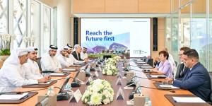 الرئيس التنفيذي لهيئة المناطق الحرة يستعرض فرص التعاون مع وفد من شركة BYD