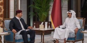 سمو الأمير يستقبل صدام حفتر