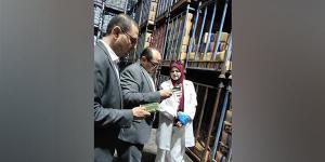 ضبط
      2
      طن
      مواد
      غذائية
      غير
      صالحة
      للاستهلاك
      في
      حملة
      لحماية
      المستهلك
      بالشرقية