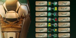 قرعة كأس الملك.. الهلال يواجه الحزم والنصر يصطدم بالخلود والاتحاد أمام الجبلين