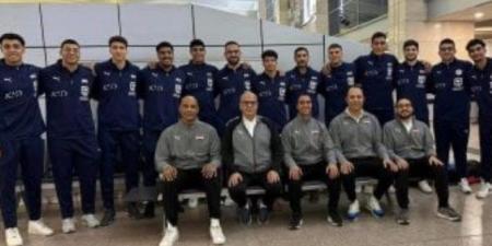 منتخب ناشئين اليد يتوجه مساء من التشيك إلى كرواتيا لخوض وديتين