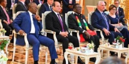 الرئيس السيسي يشارك فى حفل عشاء أقامه بوتين للرؤساء بمناسبة عيد النصر.. صور