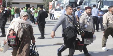 الفوج الثاني من حجاج فلسطين يغادر الضفة الغربية متوجها إلى السعودية لأداء مناسك الحج