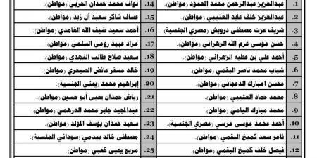 «الجوازات» تشهر بحق (26) شخصًا لنقلهم مخالفين لأنظمة وتعليمات الحج لعام 1446هـ (محاولة الحج بلا تصريح)