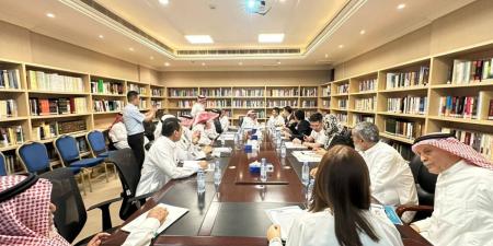 "البحوث والتواصل" يستقبل وفدًا من شركة "تشاينا ساوث" للنشر والإعلام
