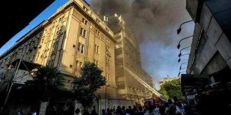 1.1 مليون جنيه لأسر الضحايا و175 ألفاً لكل مصاب في حريق سنترال رمسيس