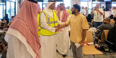 محافظ الأحساء يدشّن أولى الرحلات المباشرة بين مطار الأحساء الدولي ومطار ريزا - أرتفين الدولي في تركيا