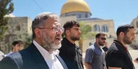 الأردن يدين اقتحام "بن غفير" للأقصى