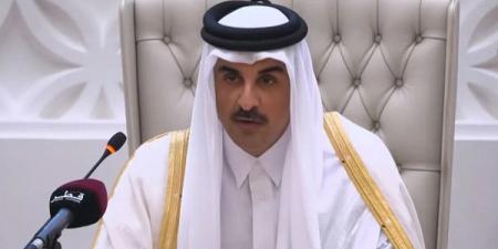 أمير قطر يدين خرق إسرائيل لوقف إطلاق النار ويؤكد دور الدوحة بالوساطات