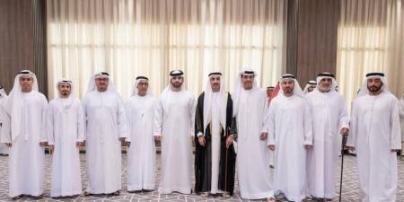 منصور بن محمد يشهد أفراح المرزوقي والحمادي