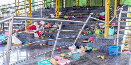 9 ضحايا في تدافع مميت داخل معبد بالهند