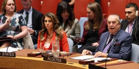 مجلس الأمن يصوت على مشروع القرار الأمريكي بشأن غزة الاثنين