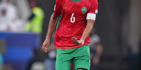 لاعب
المنتخب
المغربي
“محمد
حريمات”
يفوز
بجائزة
أفضل
لاعب
في
بطولة
كأس
العرب
2025