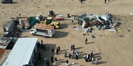 «البلدية»: إزالة جواخير كيربي مخالفة في كبد