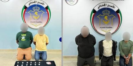 ضبط 11 متهماً من جنسيات مختلفة بحوزتهم مخدرات ومؤثرات عقلية