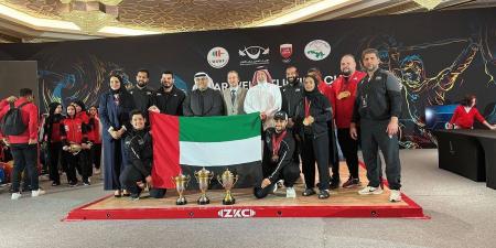 «أبوظبي لرفع الأثقال» يُهدي الإمارات 24 ميدالية في «الثلاثية المجمعة»