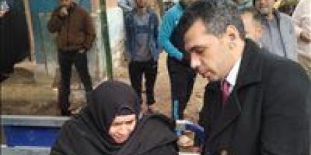 موقف مشرف لرئيس نيابة داخل لجنة انتخابية في البحيرة