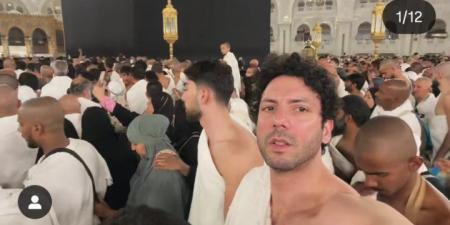 أحمد جمال سعيد يؤدي مناسك العمرة: سنة جديدة بدأت في بيت الله الحرام وإن شاءالله تنتهي هنا