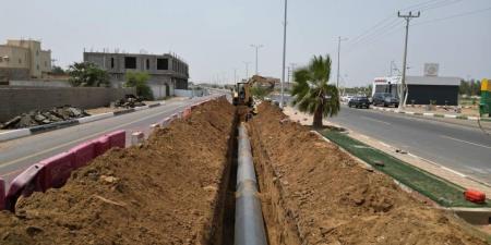 2.237.5 متر شبكة تصريف مياه أمطار في المضايا بتكلفة تجاوزت 2.8 مليون ريال