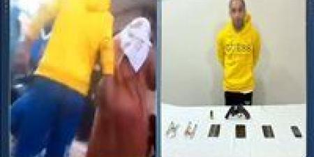 القبض
على
تاجر
مخدرات
يتحرش
بالسيدات
في
المنيا