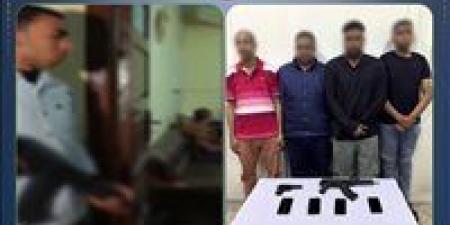 مشهد
      تمثيلي..
      ضبط
      صناع
      محتوى
      جسدوا
      دور
      ضباط
      بسلاح
      ناري
      في
      الأقصر